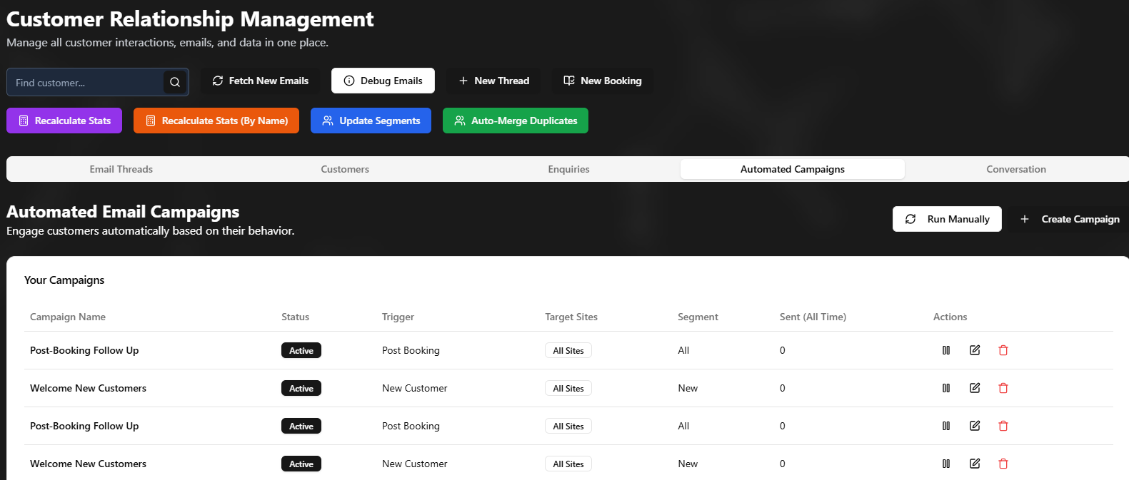 Automated Campaigns