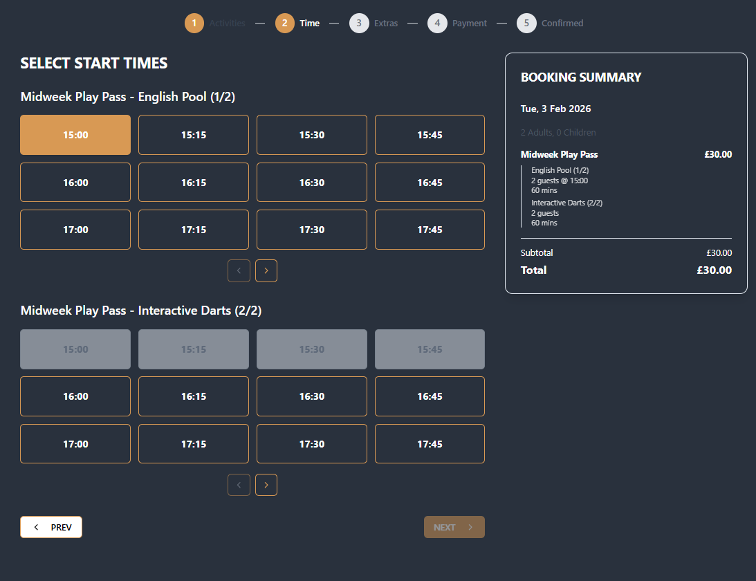 Time Selection